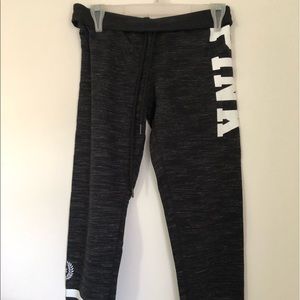 Pink Dark Grey Sweatpants